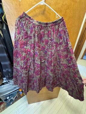 reversible maxi skirt